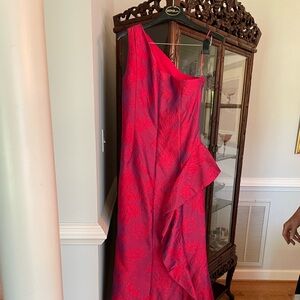 Teri Jon off shoulder elegant evening dress. Worn once.